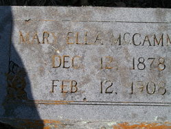 Mary Ella McCammon 
