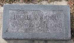 Lucille D <I>Deines</I> Nichols 