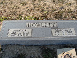 Byron P Howlett 