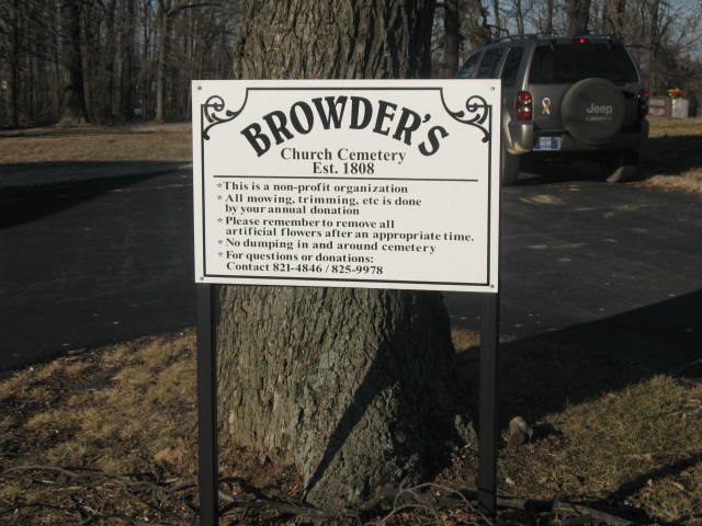 Browder's Church Cemetery