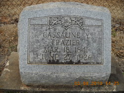 Casseline Yeager “Aunt Cass” Frazier 