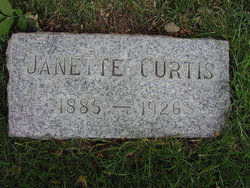 Janette <I>Ellis</I> Curtis 