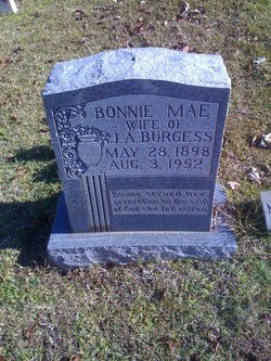 Bonnie Mae <I>Morgan</I> Burgess 