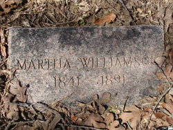 Martha Ann Elizabeth <I>Batts</I> Williamson 
