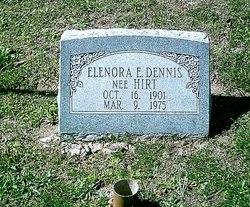 Eleanora Elizabeth <I>Hirt</I> Dennis 