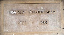 Douglas Archer Shaw 