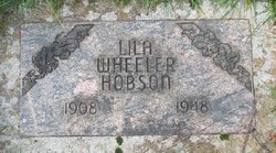 Lila <I>Wheeler</I> Hobson 