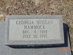 Georgia Bigham <I>Duggan</I> Hammock 