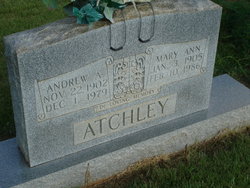 Mary Ann <I>Toney</I> Atchley 