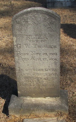 Eliza <I>Wilson</I> Thornton 