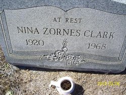 Nina <I>Zornes</I> Clark 