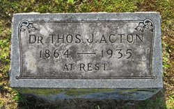 Dr Thomas Jefferson Acton 