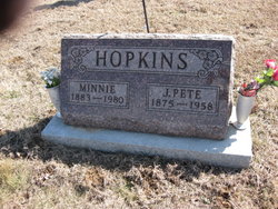 Minnie Lee <I>Raibourn</I> Hopkins 