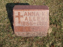 Anna K. <I>Faber</I> Allen 