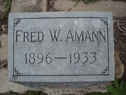 Fred W Amann 