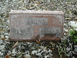 Agnes M. <I>Greenwood</I> Brown 
