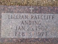 Lillian Pearl <I>Ratcliff</I> Anding 