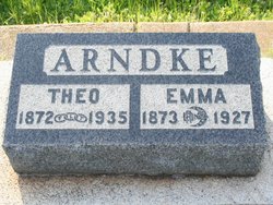 Mary Emma <I>Frank</I> Arndke 