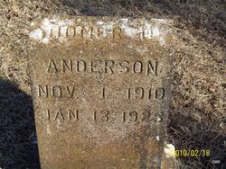 Homer D Anderson 