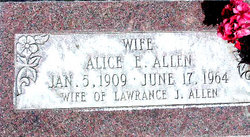 Alice <I>Edwards</I> Allen 