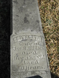 Elizabeth Jane “Betty” <I>Johnson</I> Burns 