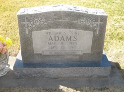 William Silas “Sike” Adams 