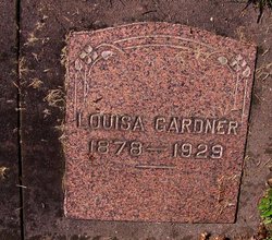 Louisa <I>Chriest</I> Gardner 