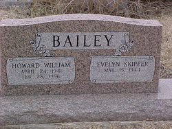 Evelyn Faye <I>Skipper</I> Bailey 