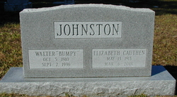 Elizabeth Ann <I>Cauthen</I> Johnston 