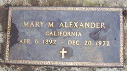Mary Malvina <I>Losee</I> Alexander 