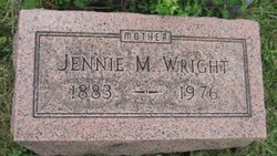 Jennie M. <I>Hufford</I> Wright 