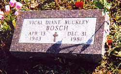 Vicki Diane <I>Buckley</I> Bosch 