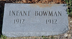 Infant Daughter Bowman 