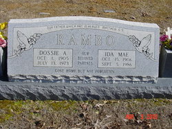 Ida Mae <I>Yarbrough</I> Rambo 