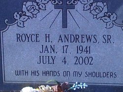 Royce H Andrews Sr.