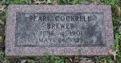 Pearl L <I>Cockrell</I> Brewer 
