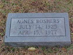 Agnes <I>Ward</I> Boshers 
