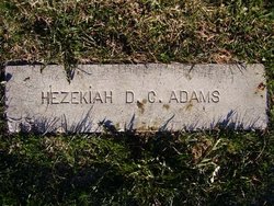Hezekiah D C Adams 