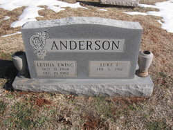 Lethia Perry <I>Ewing</I> Anderson Jr.