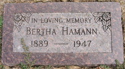 Bertha Viola <I>Swain</I> Hamann 