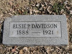 Elsie Pearl <I>Wilkin</I> Davidson 