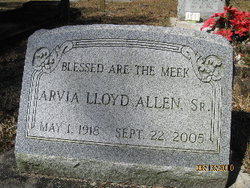 Arvia <I>Lloyd</I> Allen Sr.