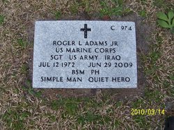 SGT Roger LeeRoy Adams Jr.
