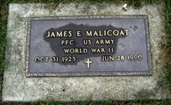 PFC James E Malicoat 