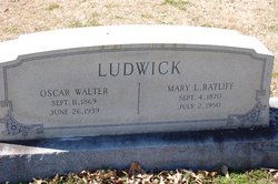 Mary L. <I>Ratliff</I> Ludwick 