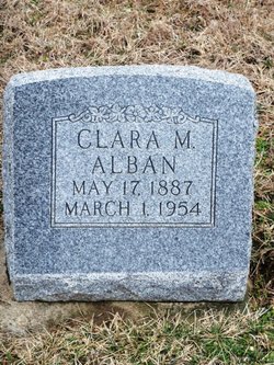 Clara May <I>Beckner</I> Alban 