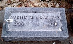 Martha M. <I>Schweizer</I> Enzminger 