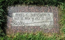 Ethel C <I>Underwood</I> Farnsworth 