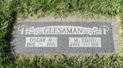 Oscar H Geesaman 
