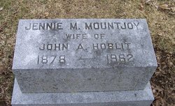 Jennie M. <I>Mountjoy</I> Hoblit 